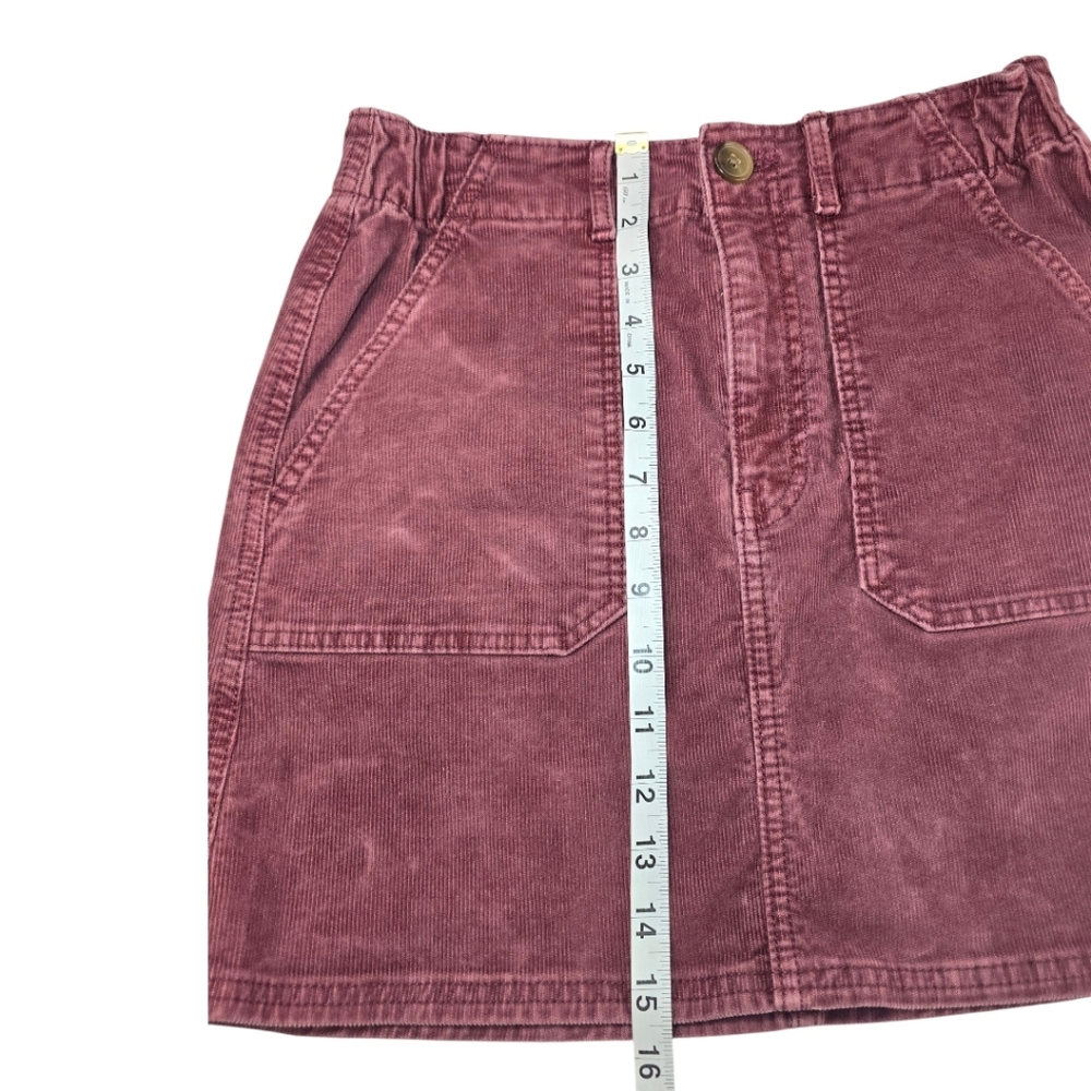 American‎ Eagle Corduroy Mini Skirt Women’s Size 2 - Picture 5 of 7